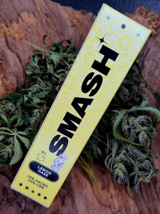 SMASH VAPES Lemon Haze 75%H4CBD 25%CBN